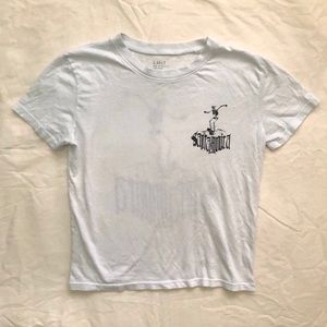 brandy melville Santa Monica skeleton jamie shirt
